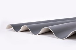 Golfplaten u-pvc anterciet 920 mm breed