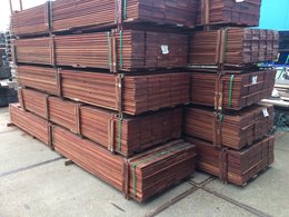 Damwand hardhout nieuw