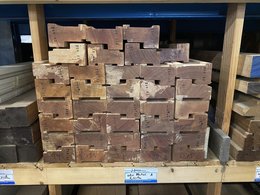 ABC profiel hardhout meranti geschaafd 65x110 mm