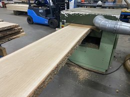 eiken schaaldelen 40-42mm dik