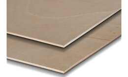 Buig triplex platen 7 mm dwars en langs