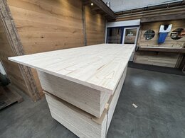 3 Laags vurenhouten meubelpaneel