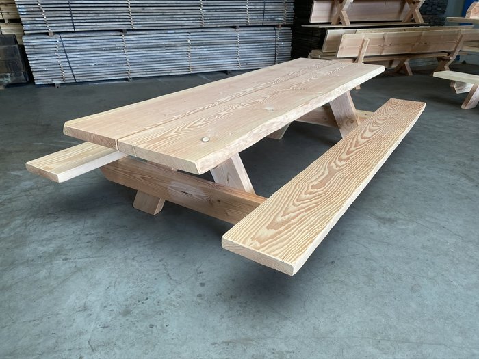 hardware Melodieus zout Robuuste 6 cm dikke picknicktafels van Douglas hout - Van Hameren Houthandel hardware Melodieus zout Robuuste 6 cm dikke picknicktafels van Douglas hout - Van Hameren Houthandel
