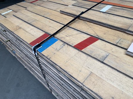 Gymzaalvloer parket 22x130 mm beuken hout vloer