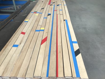 gymzaalvloer 18x57 mm essenhout sportvloer 