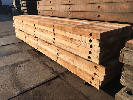 Beuken draglineschot 10x100x500 cm