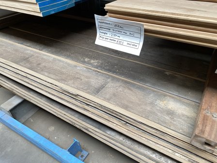 38 mm dikke gebruikte eiken planken diverse breedtes 