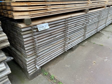 40X180MM GRENEN DAMWAND 300CM