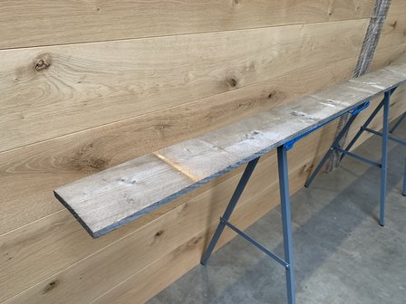 18x140mm Vuren gebruikt 400cm grijs