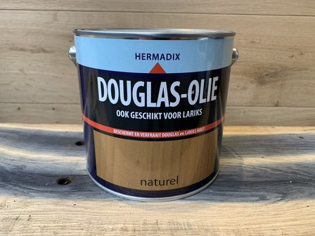 Douglas 2.5 liter olie merk hermadix olie