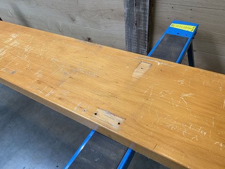 Gebruikte orgeon pine planken 35x260 mm 500 cm lengte