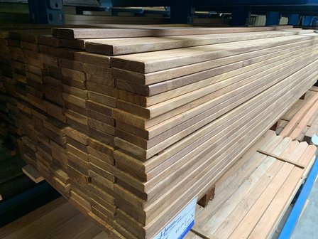 18x90 mm hardhout geschaafde planken