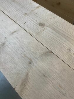Vurenhouten steigerdelen gebruikt - 3x20cm x350cm