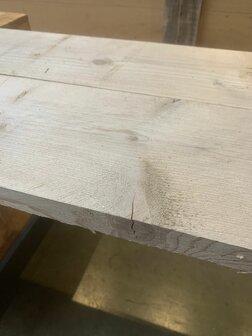Vurenhouten steigerdelen gebruikt - 3x20cm x350cm