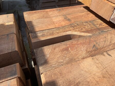 15X95X600 CM 100 % Azob&eacute; Dragline schot