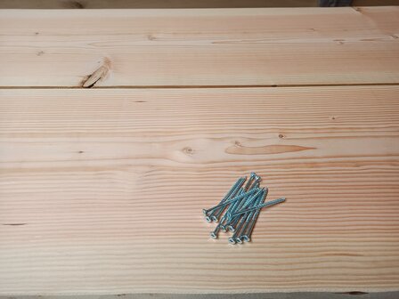 DOUGLAS KRUISPOOT TAFEL 200cm BOUWPAKKET