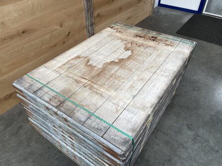 Hardhouten steenschot 5x95x140 cm gebruikt