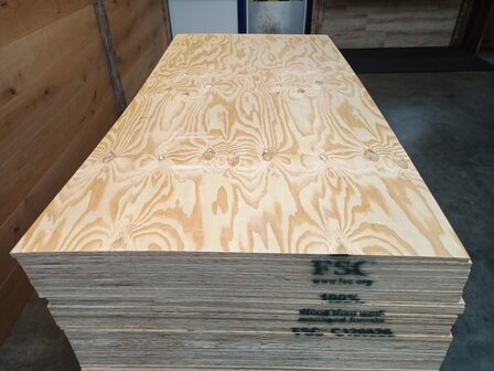 Underlayment plaat 9mm - 122x244cm