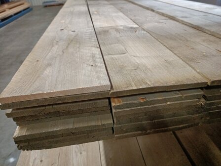 13X195 MM VUREN WANDPLANK 250 CM