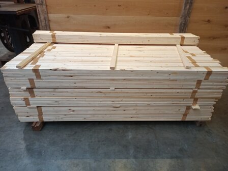 20x46mm Vuren 210cm pak raggels 10ST