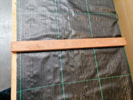 Combi vuren- en hardhouten beschoeiingsschot 80x250 cm