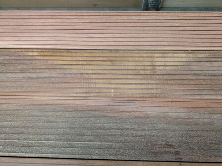 45x190mm Azob&eacute; Antislip profiel 350cm