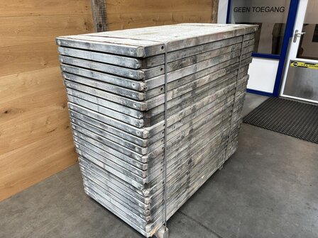 7x70x140 CM grenen gebruikte steenschot