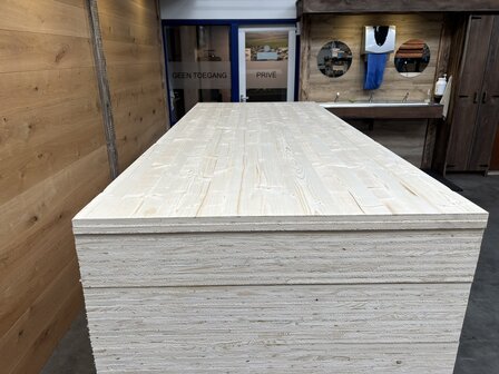 3 laags 19x1010x2510 mm vurenhouten timmerpaneel