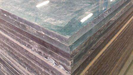 plexiglas gebruikt 53x193cm 20mm