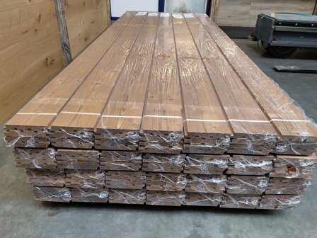 20x130mm 270cm Thermo Wood Vuren triple Rhombus