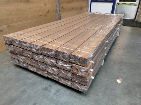 20x130mm 270cm Thermo Wood Vuren triple Rhombus