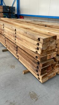 Beuken draglineschot 10x100x500 cm
