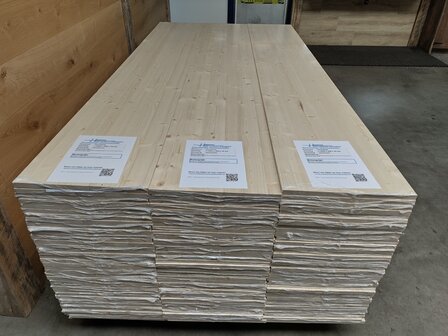 18mm 400x2500mm Vuren meubelpaneel