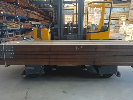 10x10CM 5.5m HARD HOUT RUW