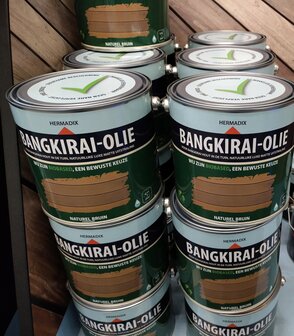 Hermadix Bankirai 2.5 liter olie 