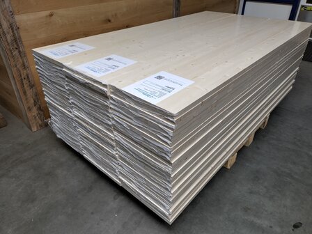 28mm 400x2500mm Vuren meubelpaneel