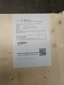 28mm 400x2500mm Vuren meubelpaneel