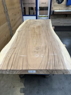 Suar boomstam tafelblad, unieke en massieve tafelblad 