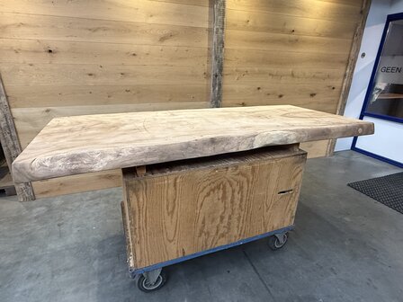 Suar boomstam tafelblad, unieke en massieve tafelblad 