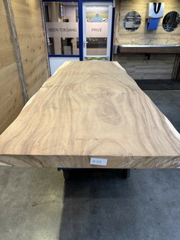 Suar boomstam tafelblad, unieke en massieve tafelblad 