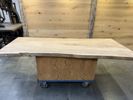 Suar boomstam tafelblad, unieke en massieve tafelblad 