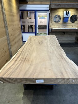 Suar boomstam tafelblad, unieke en massieve tafelblad 