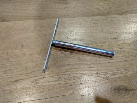 1st Onzichtbare plankdrager - totale lengte: 150mm