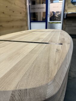 Deens ovaal tafelblad 200 x 100 cm