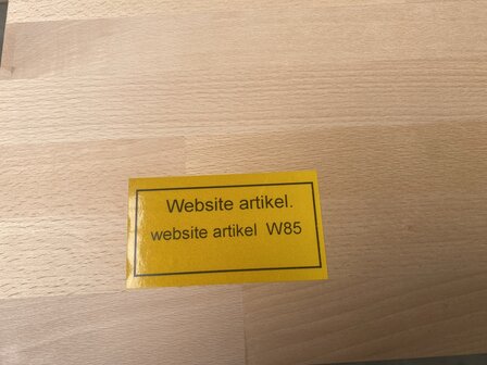 20mm Beuken meubelpaneel 60x300cm Gevingerlast