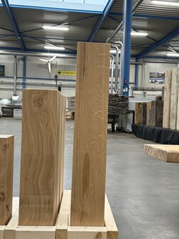 Eikenhout sokkel 140x140MM 80CM hoog