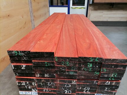 45x190mm Padouk 275cm