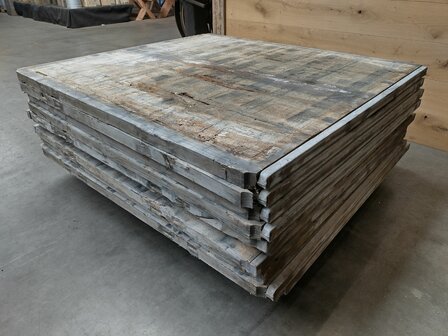 Grenen steenschot 126x140cm B keus partij 10ST