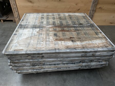 Grenen steenschot 126x140cm B keus partij 10ST
