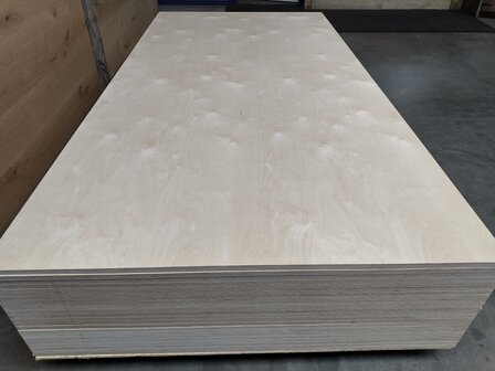 18mm berken multiplex 125x250cm BB/BB